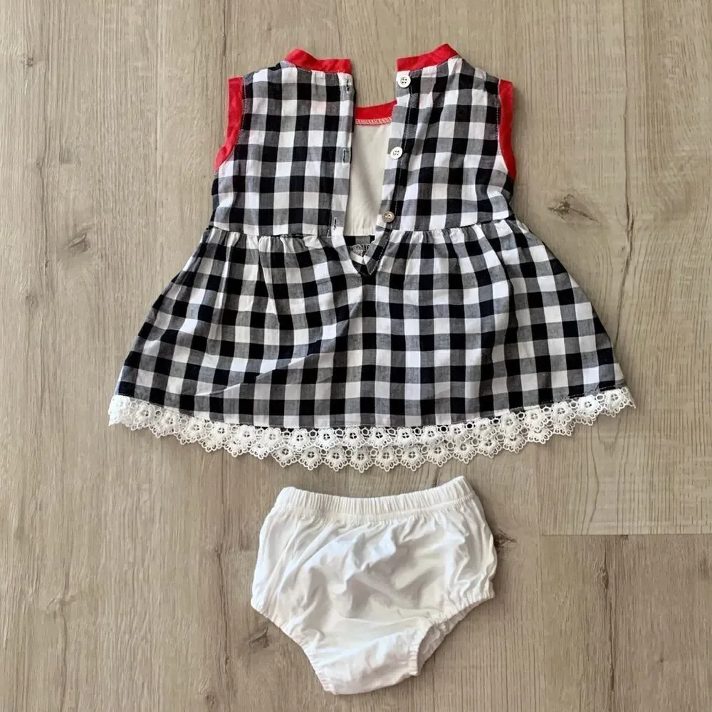 Baby Girl Gingham Dress